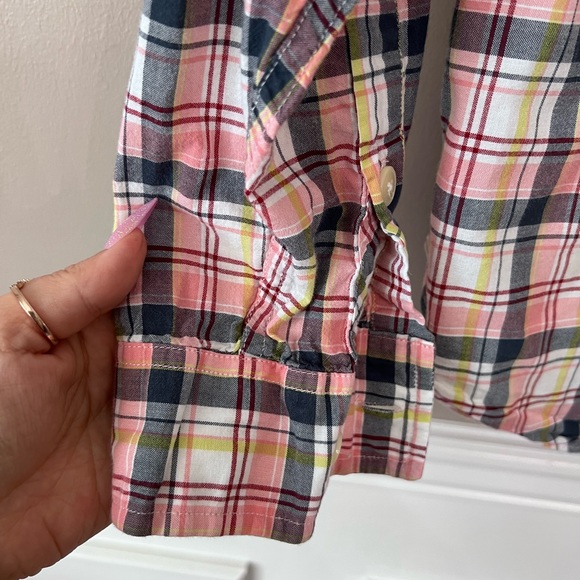 J.Crew Factory Men's Plaid Button Down - Picture 4 of 5